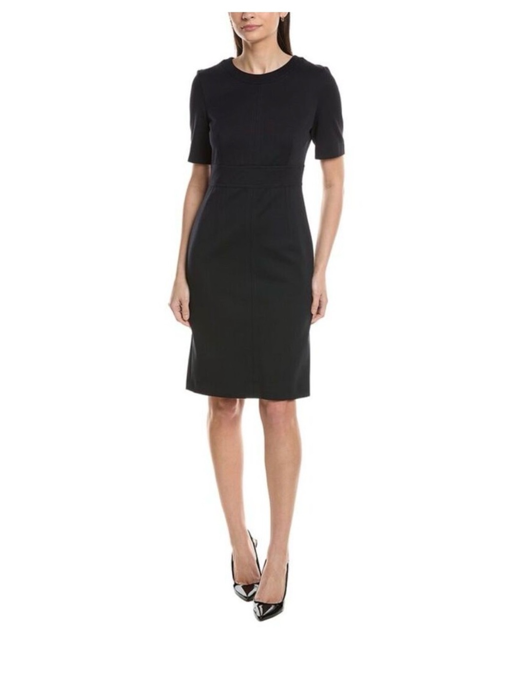 Boss Hugo Boss Womens Dirula Sheath Dress size 4 black